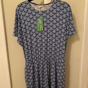 Boden | Dresses | Boden Flutter Sleeve Jersey Dress | Poshmark